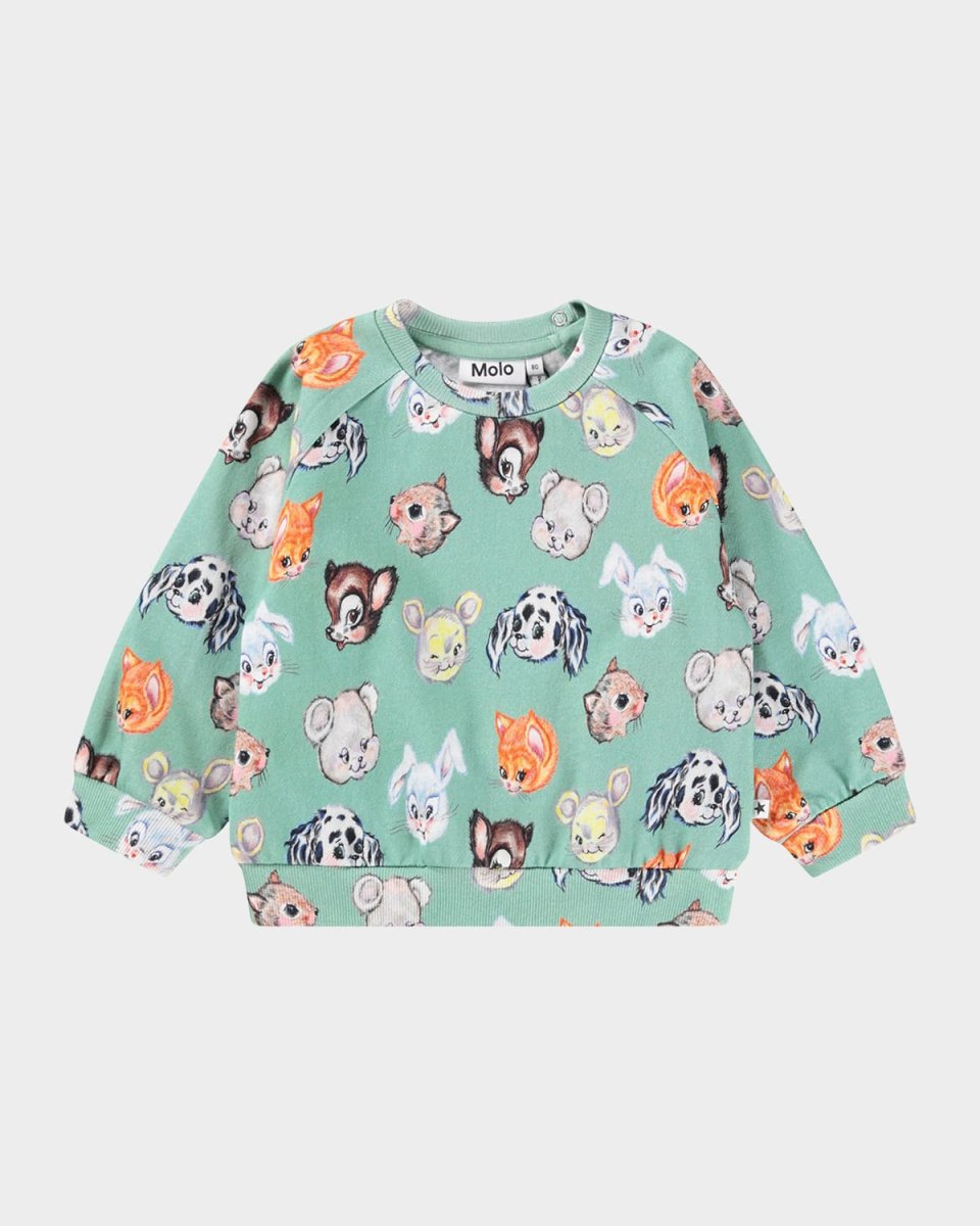 Boy's Disc Graphic-Print Sweatshirt, Size Newborn-18